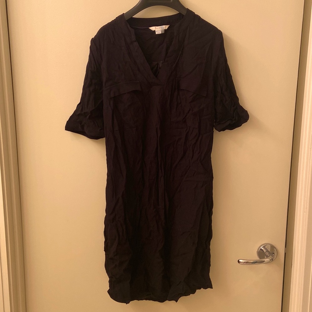 Black shirt dress - unworn (US 6R)